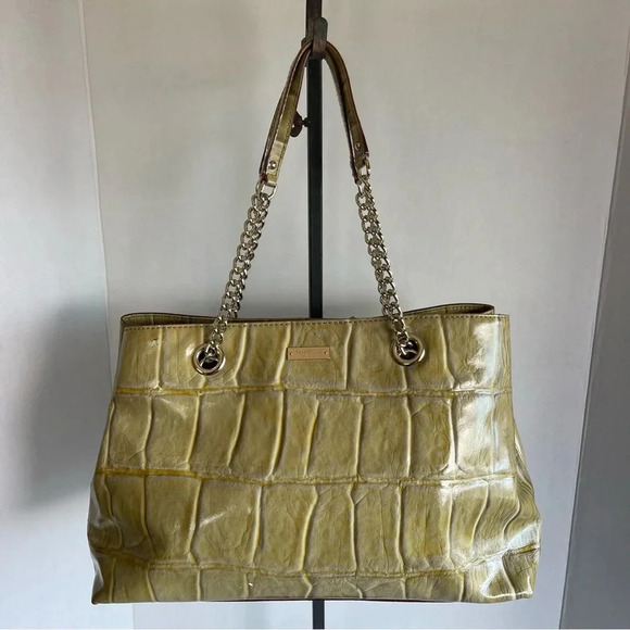 kate spade Knightsbridge Helena Croc Embossed Leather Tote - Picture 2 of 16